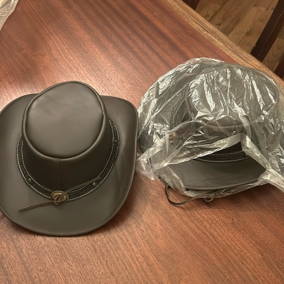 Adult Men’s or Women’s Hat X-Large Leather - Picture 10 of 10